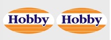 Hobby Aufkleber 2er Set