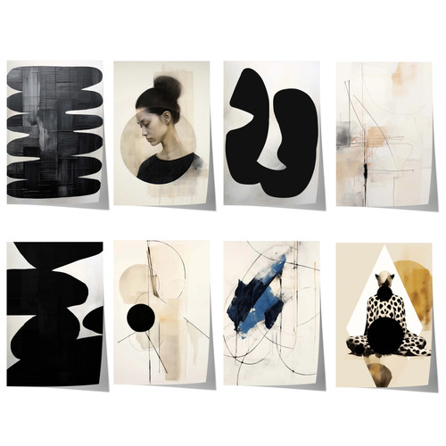 Abstrakte moderne poster - abstrakte,