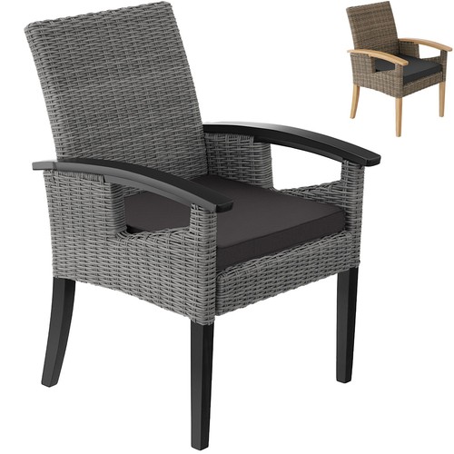 Alu rattan stuhl mit armlehne - stuhl,