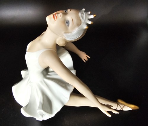 Porzellan figur ballerina - figur,