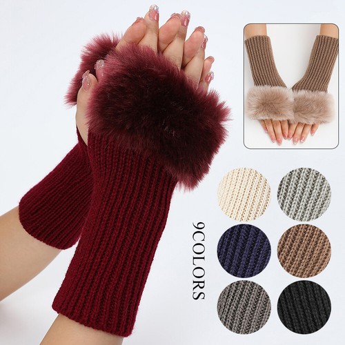 Fingerlose handschuhe fell - handschuhe,