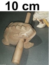 10cm KLANGFROSCH HOLZ FROSCH