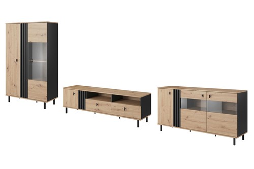 Wohnzimmer set wohnwand - wohnzimmer-set,