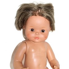 Vintage Puppe Babypuppe FISHER PRICE 35 cm, gemarkt