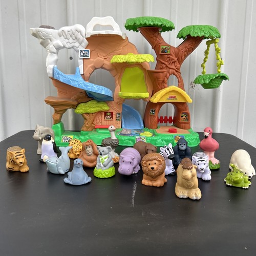 Little people treehouse zoo - little,