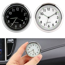 Quarz Analog Auto Armaturenbrett Uhr Leuchtende Mini Uhr für Zuhause und Büro