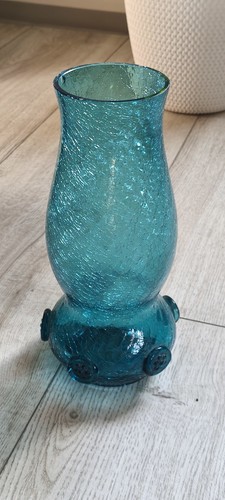 Vase alt glas krakelglas - vase,