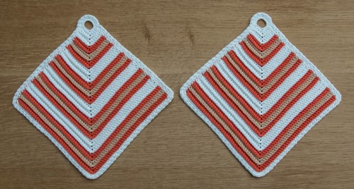 Topflappen handarbeit - topflappen,