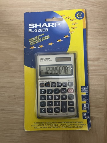 Sharp 326eb taschenrechner - sharp, el-326eb