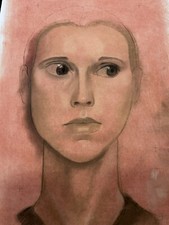 GROSSE KREIDEZEICHNUNG