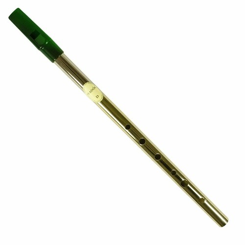 Tin whistle feadog brass - tin, d