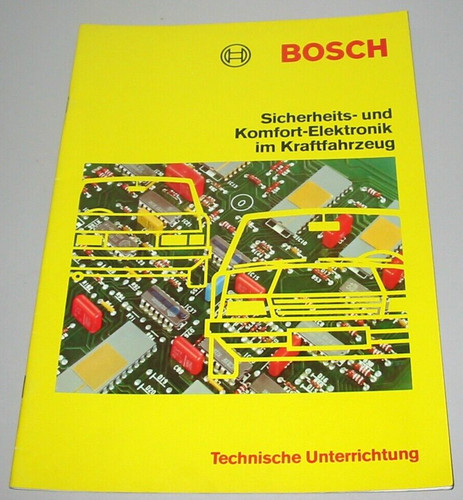 Technische unterrichtung bosch - unterrichtung,
