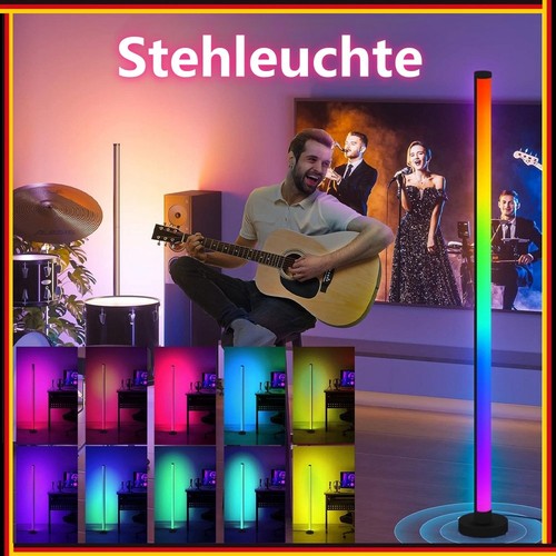 120cm led stehleuchte - stehleuchte, farbig