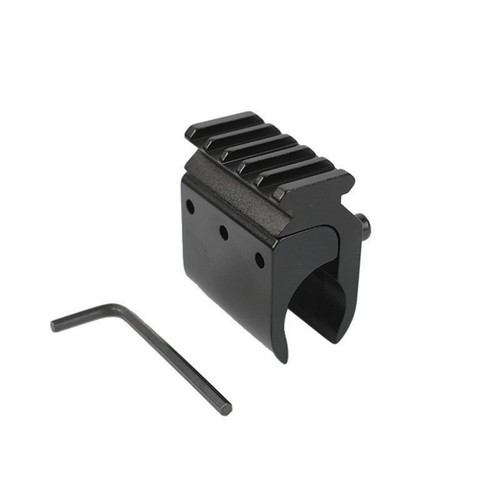Aluminium taschenlampen halter - aluminium,