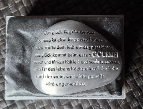 Räder design poesiestein - design,