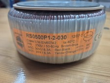 Nuvotem Talema Ringkerntransformator, Primär 230V ac / Sekundär 2 x 30V #13