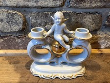 Kerzenleuchter Porzellan weiß