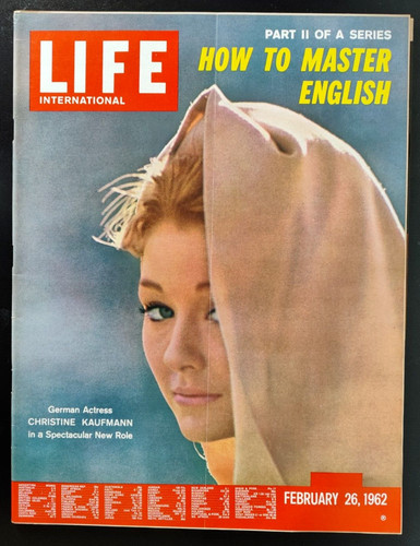 Life 1962 christine kaufmann - 1962,