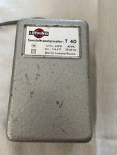 Lötring Spezialtransformator T 40, gebraucht und ungetestet