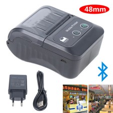 USB Bluetooth Thermo Belegdrucker Wireless POS Etikettendrucker Bondrucker 48mm