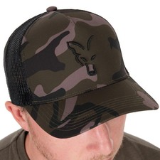Fox Black Camo Trucker -