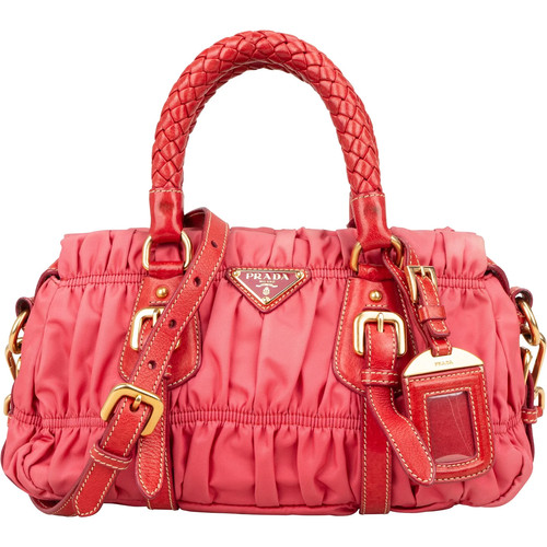 Prada tessuto gauffre satchel - tessuto,