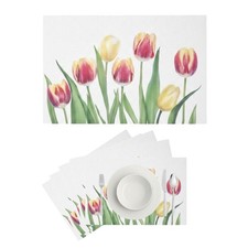 Platzdeckchen Tulpen Blumen
