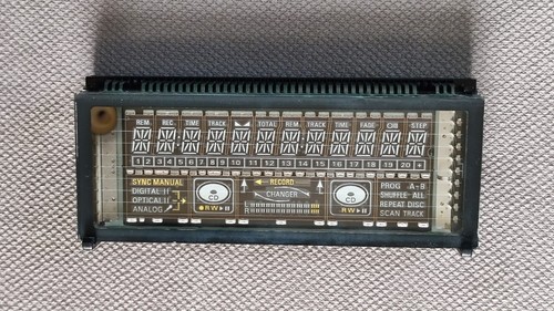 Vacuum fluorescent display - vacuum, vfd
