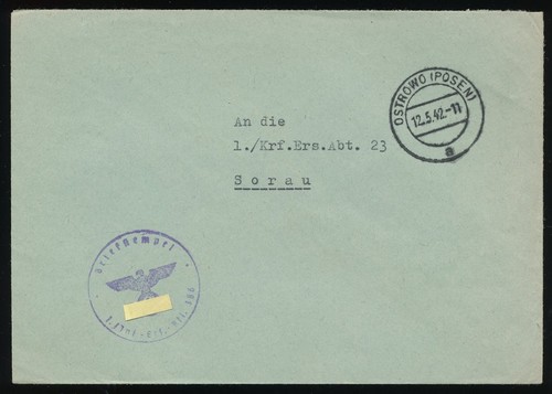720800 feldpostblg 2 wk - feldpostblg., 2.wk
