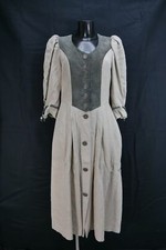 Landhauskleid leinen lang - leinen,