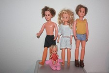 Familie Sonnenschein aus den 70 Jahren von Mattel 2 Männer 1 Frau + Baby Vintage
