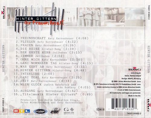Various hinter gittern - hinter,