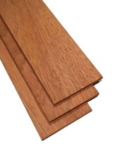 10x Mahagoni Holz Lamellen Sipo 51x7,4cm x 4,2mm dünne Brettchen DIY Bastlerholz