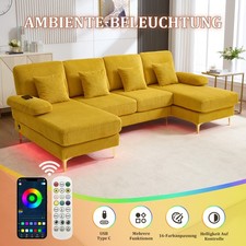 Große Wohnlandschaft  U-Sofa