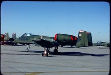 #4824 ORIGINAL K64 FLUGZEUGFOLIE: USAF Fairchild A-10A Warthog 80-0293/DM