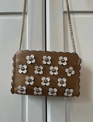 Zara clutch cognac - zara,