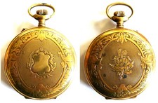 Orig alt Uhr Herren Taschenuhr 1900 Sprungdeckel Handaufzug Schweiz swiss made