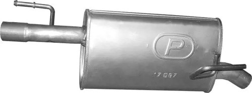 Endschalldämpfer hinten