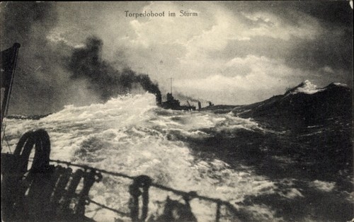 Deutsches kriegsschiff - ak,