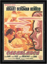 Casablanca Movie Plakat Bogart