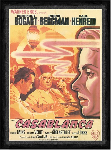 Casablanca movie plakat bogart - casablanca,