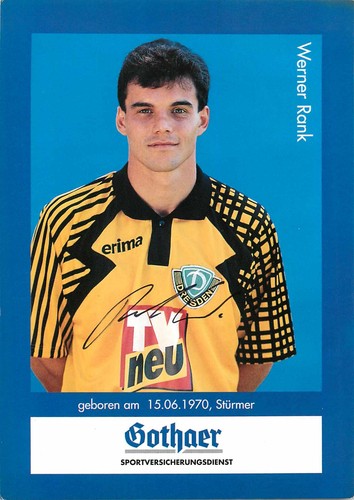 Autogramm werner rank - rank,