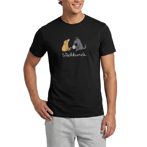 Wachhunde hunde mit kaffee - hunde,