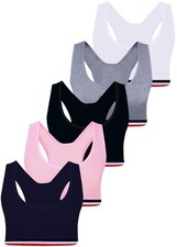 5 Mädchen Bustier X-Rücken