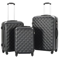 vidaXL Hartschalen-Trolley-Set