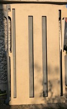 VW T5 Multivan Bodenmatte Doppelschienen Beige Teppich BODENPLATTE