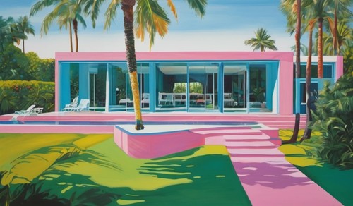 Pop art architektur miami - art,