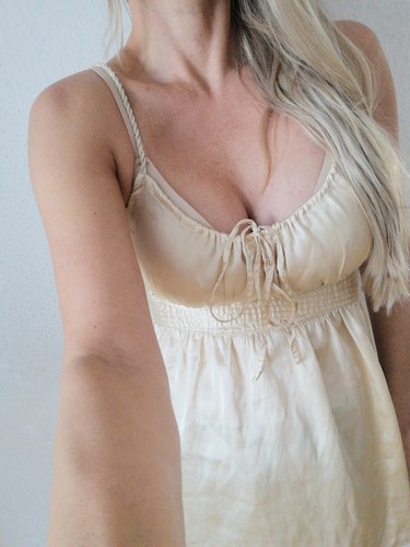 Top gold oberteil heidi - top, h&m