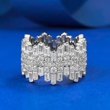 1CT Radiant Engagement Ring