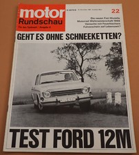 Motor Rundschau 22/1966 Ford